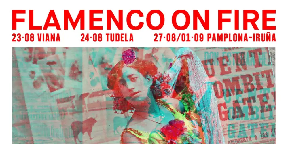 Cartel Flamenco On Fire