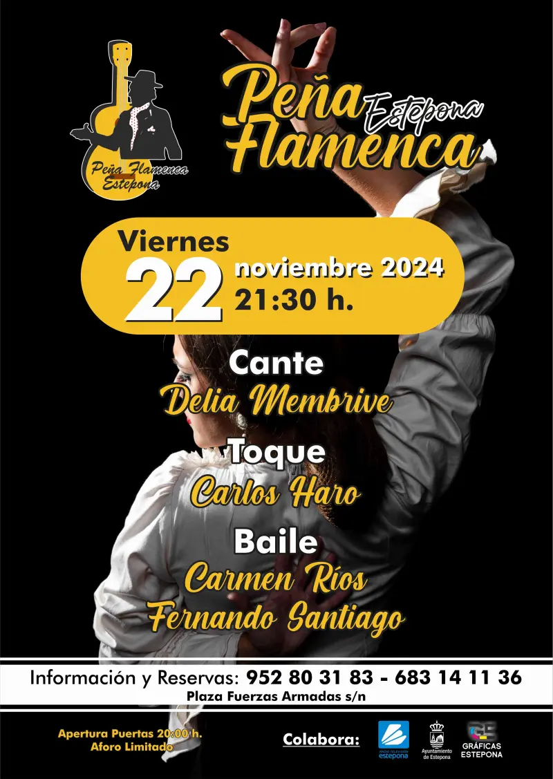 Cartel Peña Flamenca Estepona