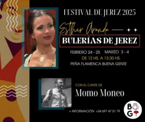 Festival Jerez 2025 Curso de Bulerias