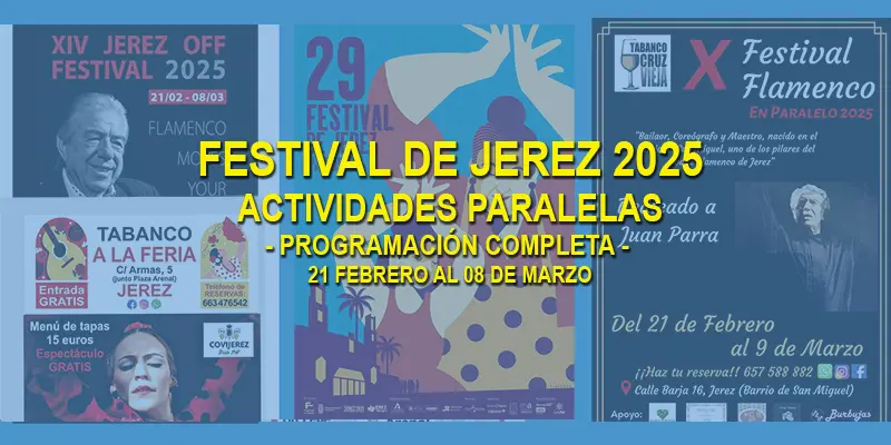 Festival de Jerez 2025 actividades paralelas