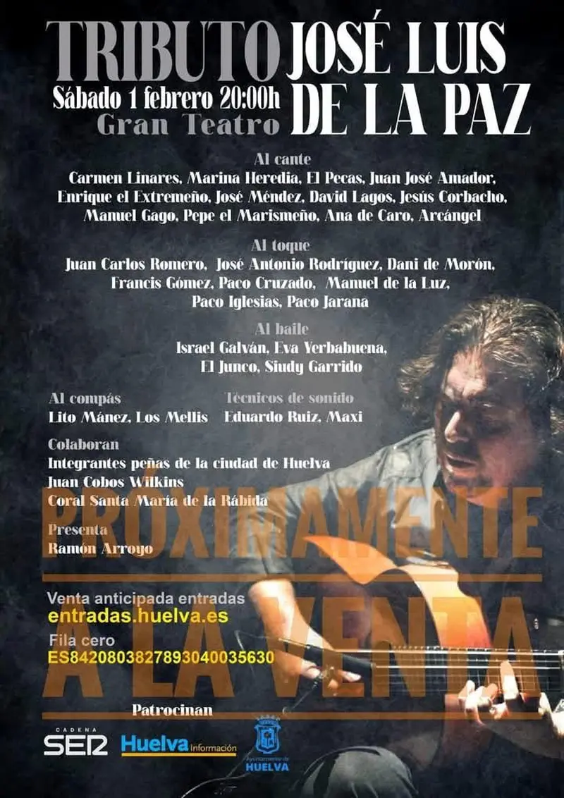 Tributo a Jose Luis de la Paz - Huelva