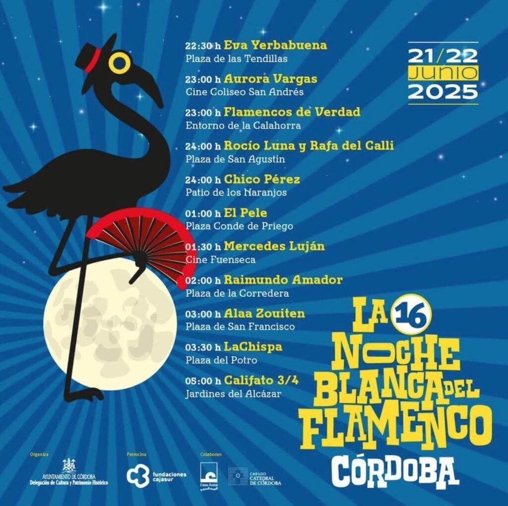 Noche Blanca del Flamenco COrdoba 2025