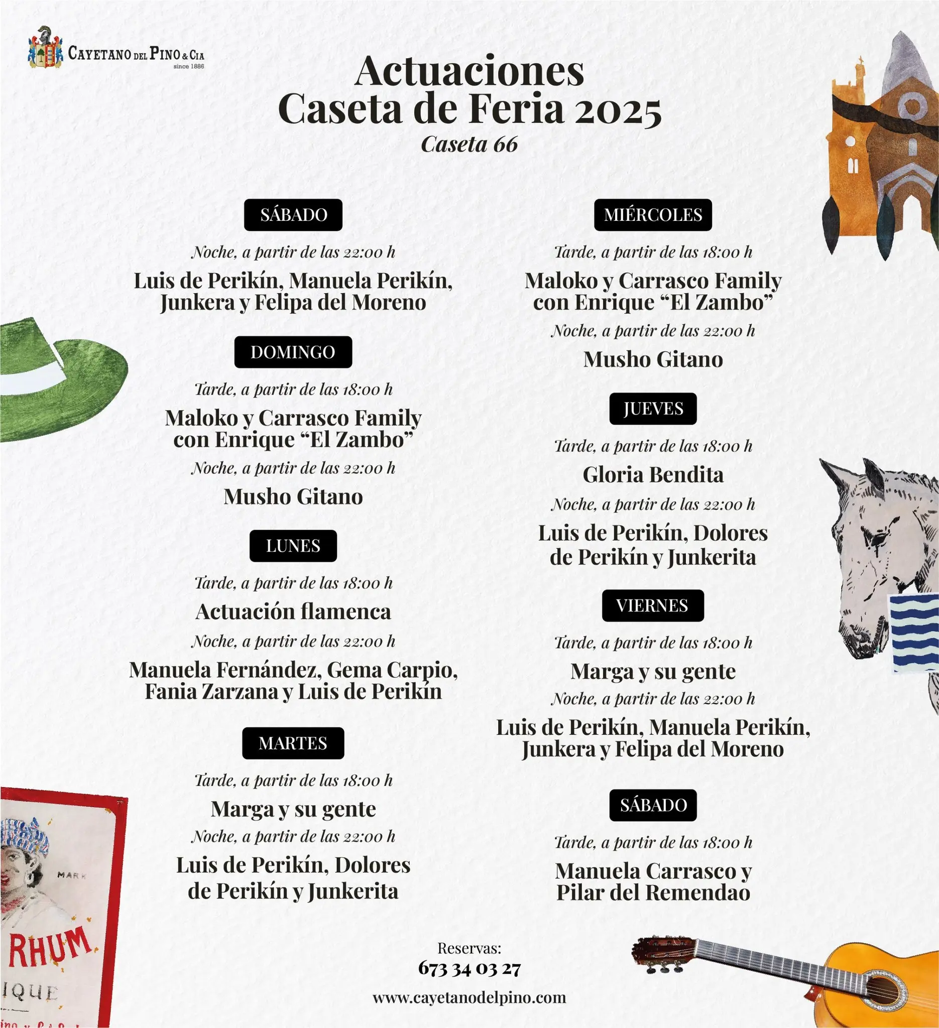 Feria del Caballo 2025 - Jerez de la Frontera -Actuaciones