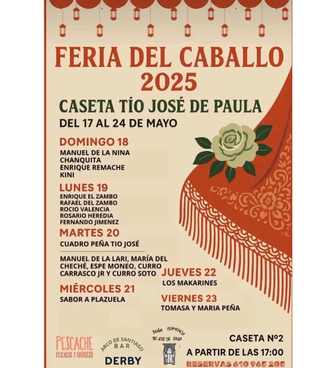 Feria del Caballo 2025 - Jerez de la Frontera -Actuaciones