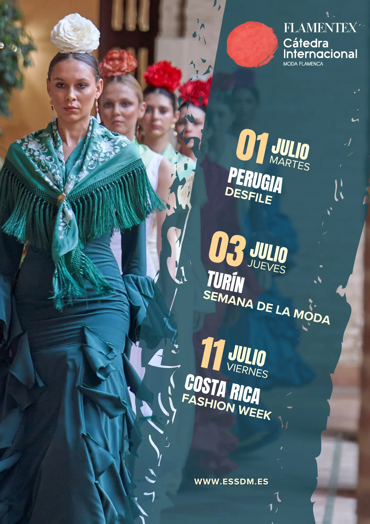 Cátedra Internacional de Moda Flamenca Flamentex de ESSDM