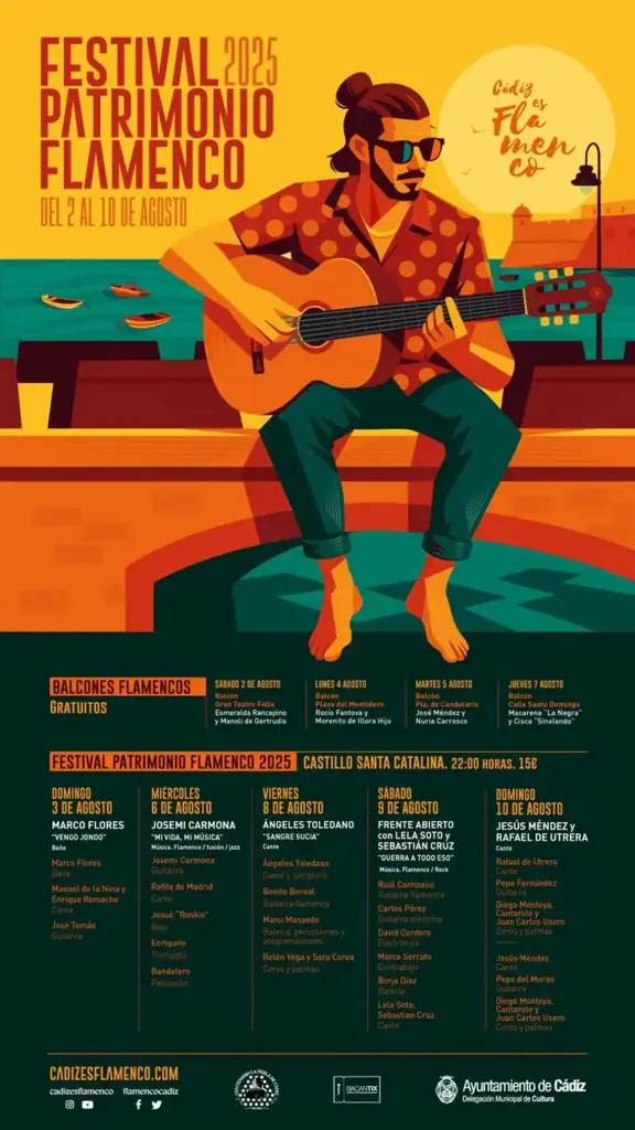 cartel Festival Patrimonio Flamenco 2025