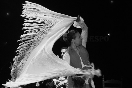 Meme Mengíbar en el recital  de presentación de la Comunidad Musulmana Isbiliya. Sevilla, 2016. Foto: FJ Crespo