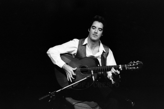 Concierto de Rafael Riqueni. Bienal de Flamenco de Sevilla, 1996. Foto: FJ Crespo