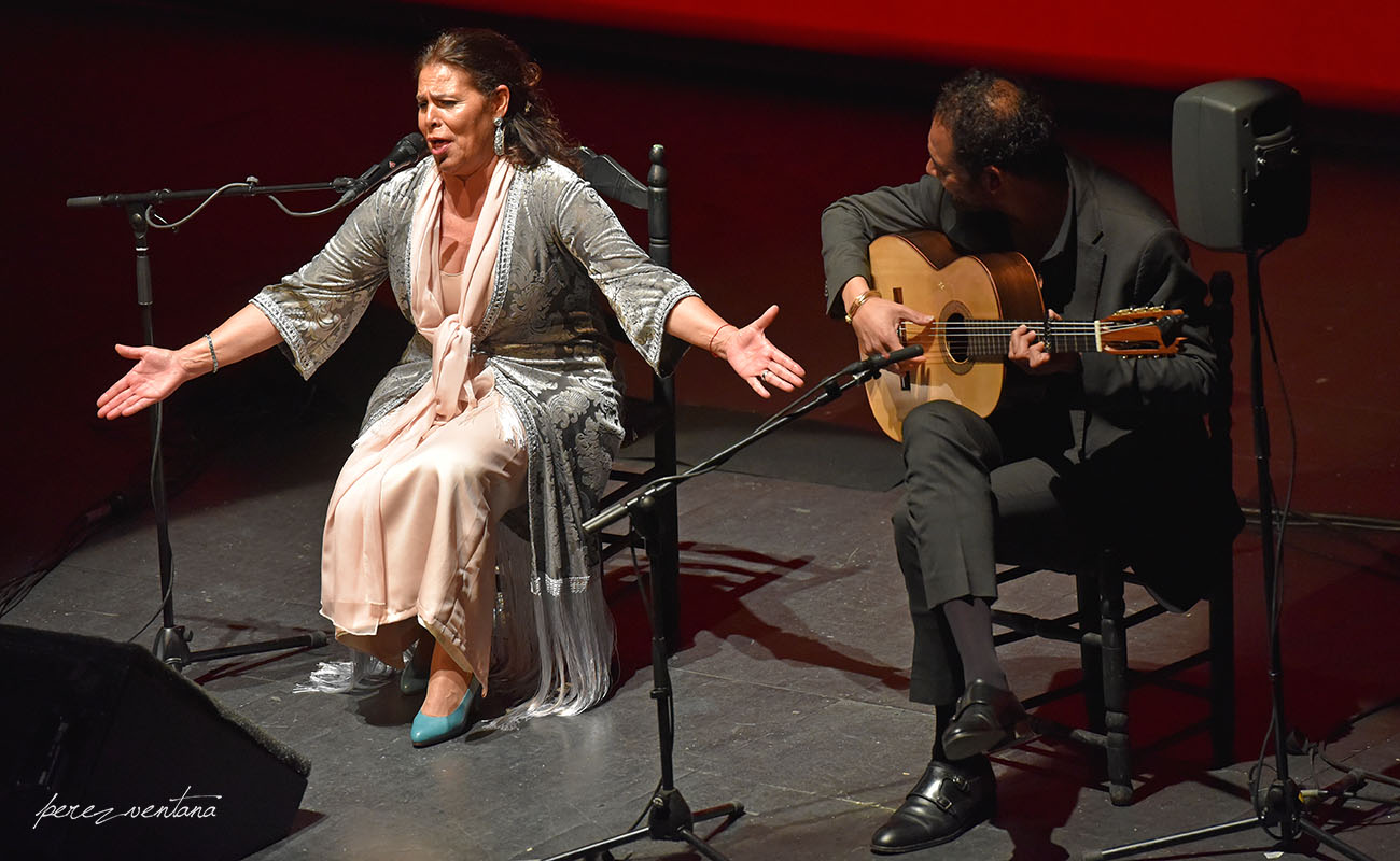 Aurora Vargas y Diego del Morao. Ciclo Flamenco Viene del Sur. Teatro Central, Sevilla. Foto: Quico Pérez-Ventana