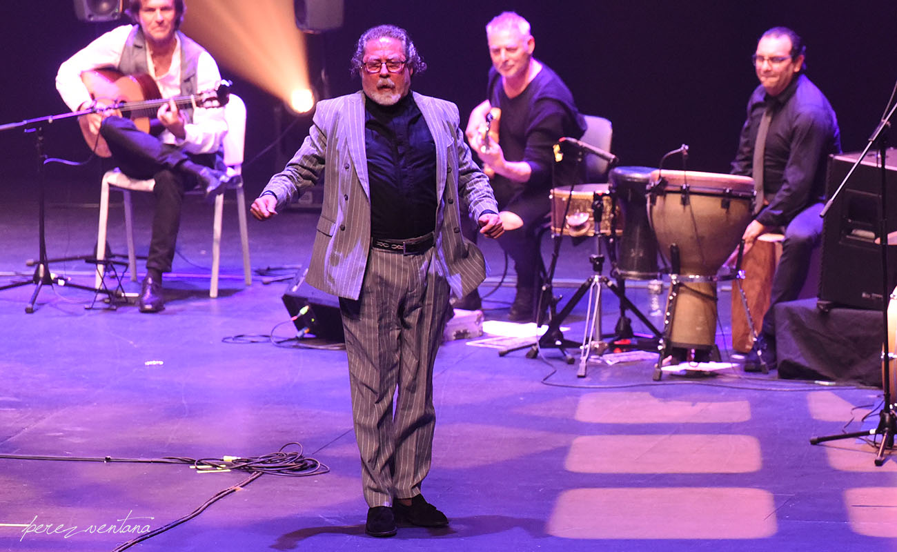 Diego Carrasco. Homenaje a El Lebrijano, 'Un gitano universal'. Cartuja Center Cite. Foto: Quico Pérez-Ventana