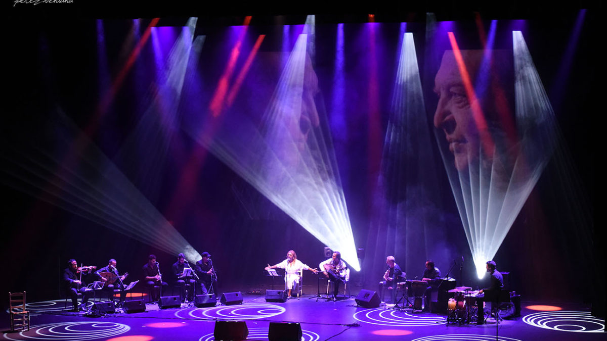 Esperanza Fernández. Homenaje a El Lebrijano, 'Un gitano universal'. Cartuja Center Cite. Foto: Quico Pérez-Ventana