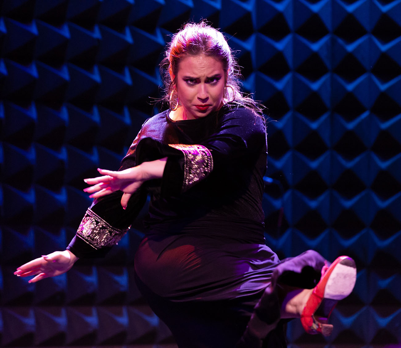 María Terremoto, en el Flamenco Festival NY 2019. Foto: Alejandro Mallado.