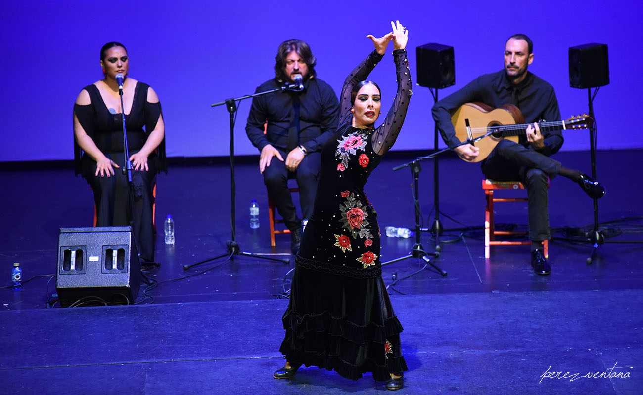 La bailaora Alba Heredia. Gala XXXII Compás del Cante, Box Cartuja. 29 Mayo 2019. Foto: Quico Pérez-Ventana