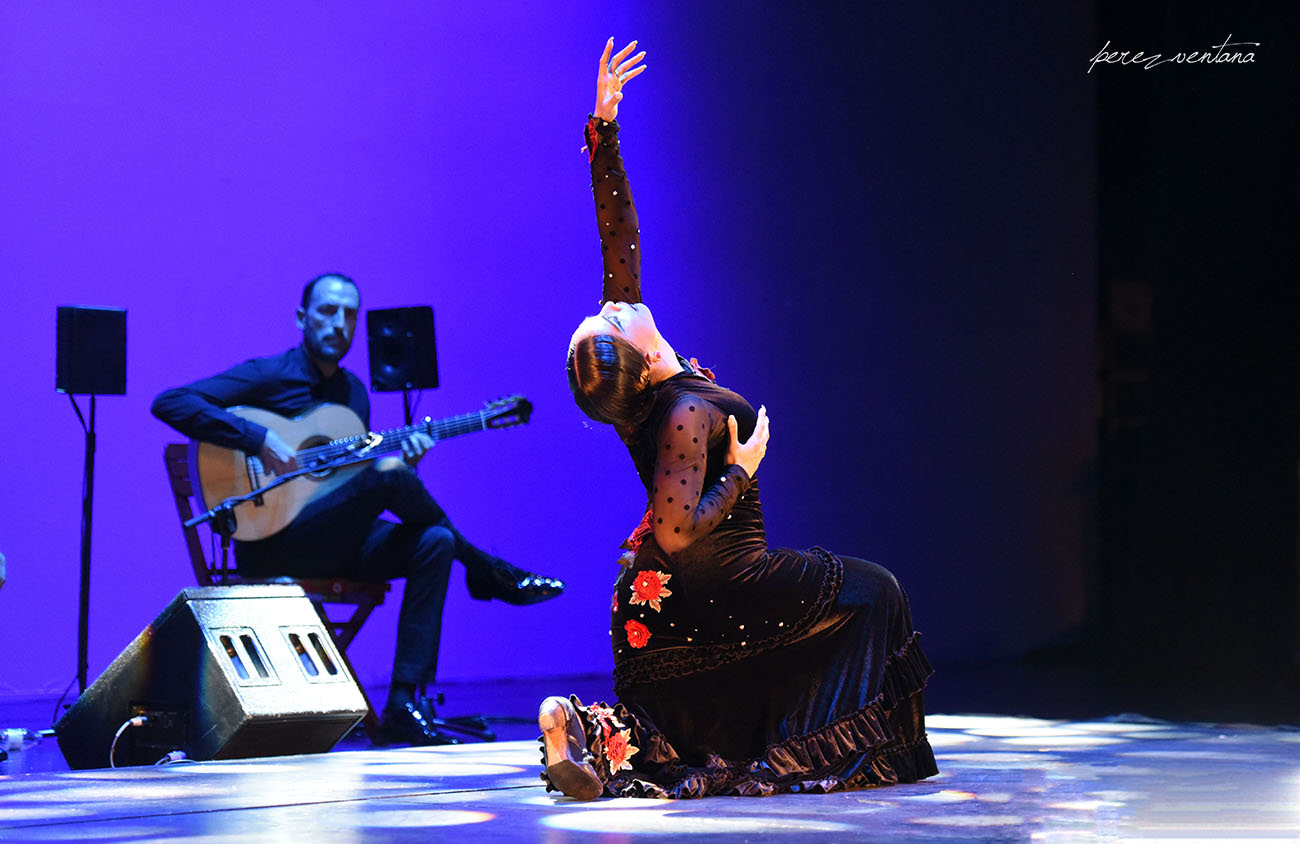 La bailaora Alba Heredia. Gala XXXII Compás del Cante, Box Cartuja. 29 Mayo 2019. Foto: Quico Pérez-Ventana