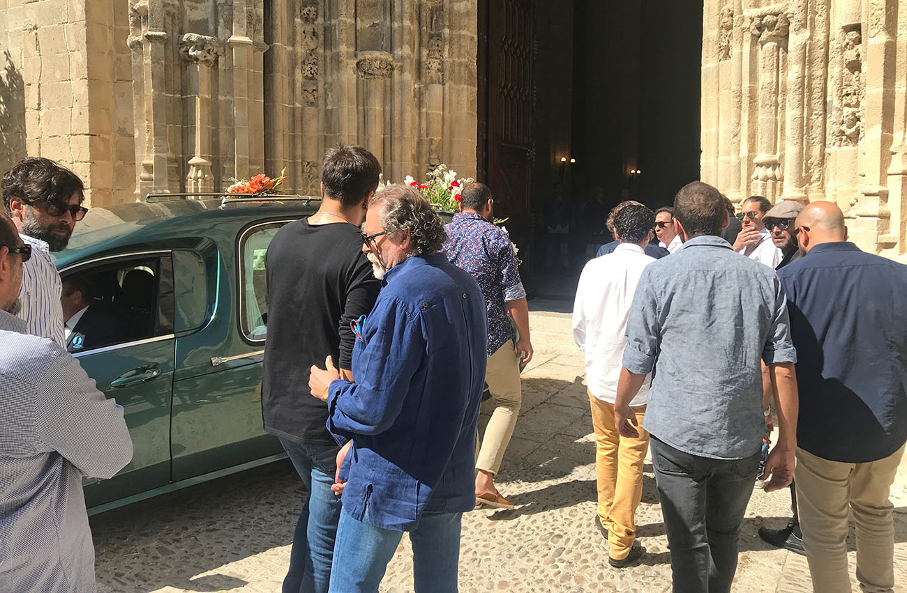 Entierro del cantaor Fernando de la Morena. Jerez, 6 junio 2019. Foto: Juan Garrido