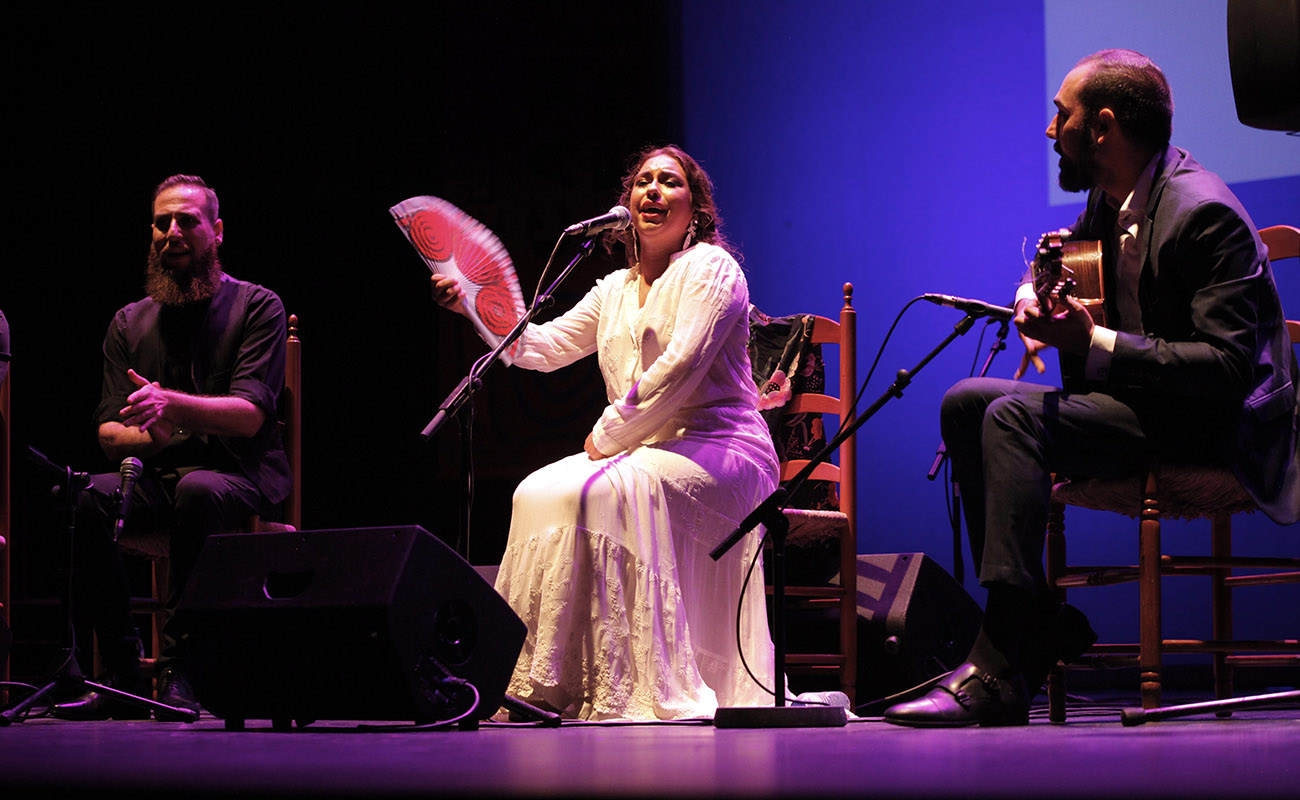 María Terremoto. Caracolá Lebrijana 2019. Foto: Vicente Pachón