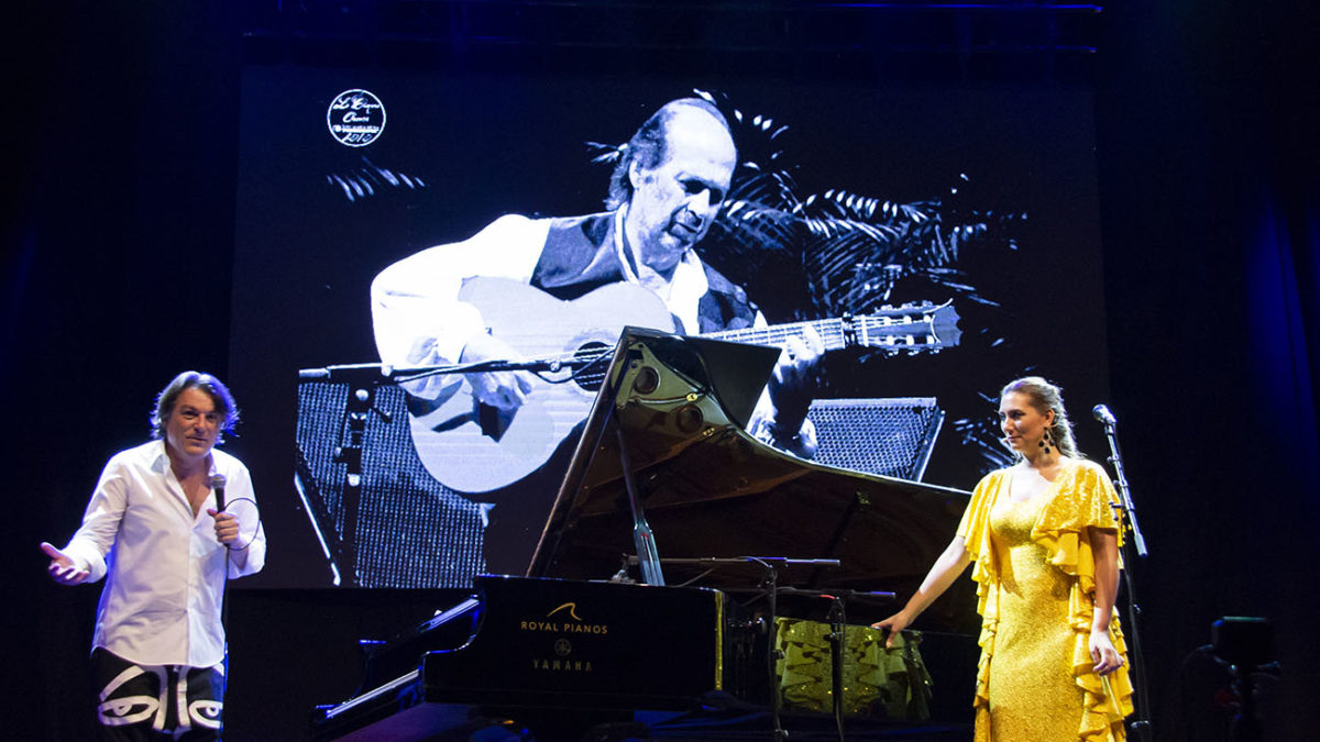 VI Encuentro Internacional de Guitarra Paco de Lucía (Algeciras, Cádiz), con Marina Heredia y David Peña ‘Donantes’. Foto: María Chaves