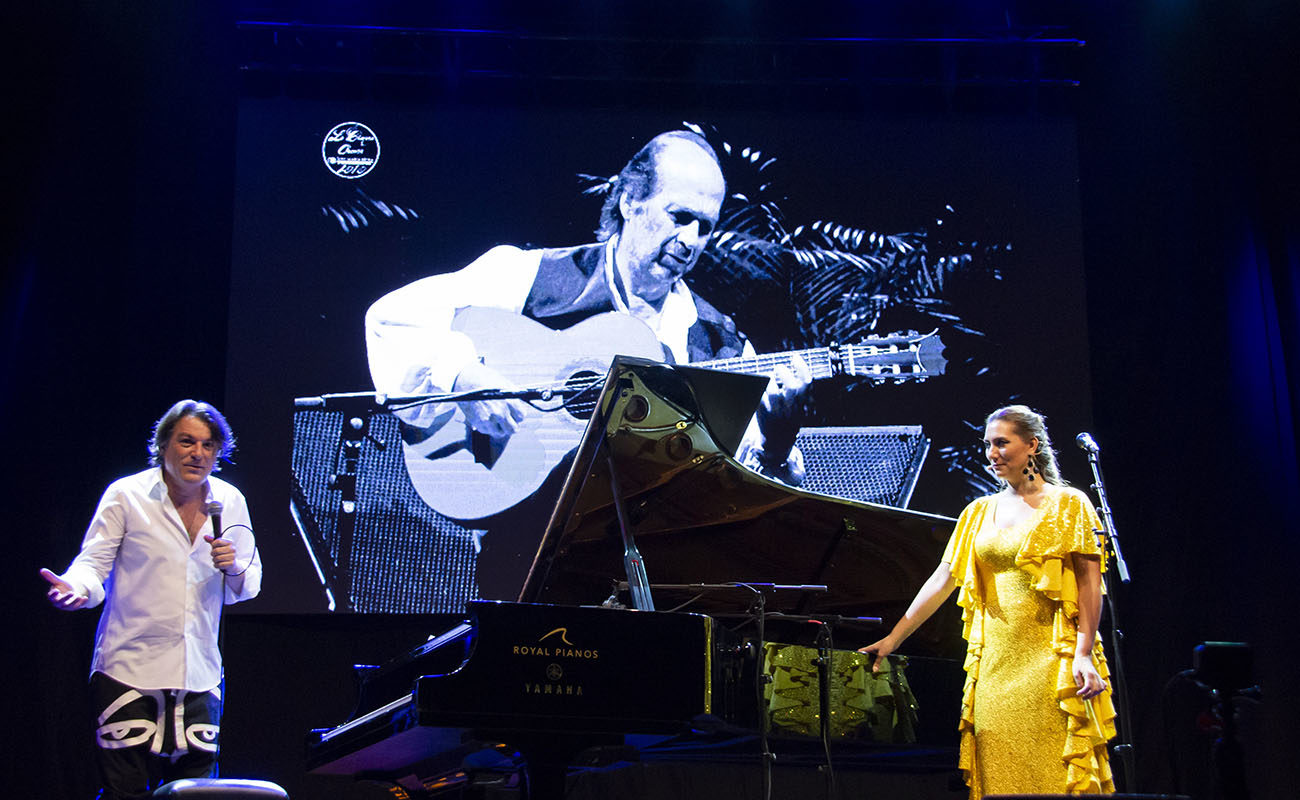 VI Encuentro Internacional de Guitarra Paco de Lucía (Algeciras, Cádiz), con Marina Heredia y David Peña ‘Donantes’. Foto: María Chaves