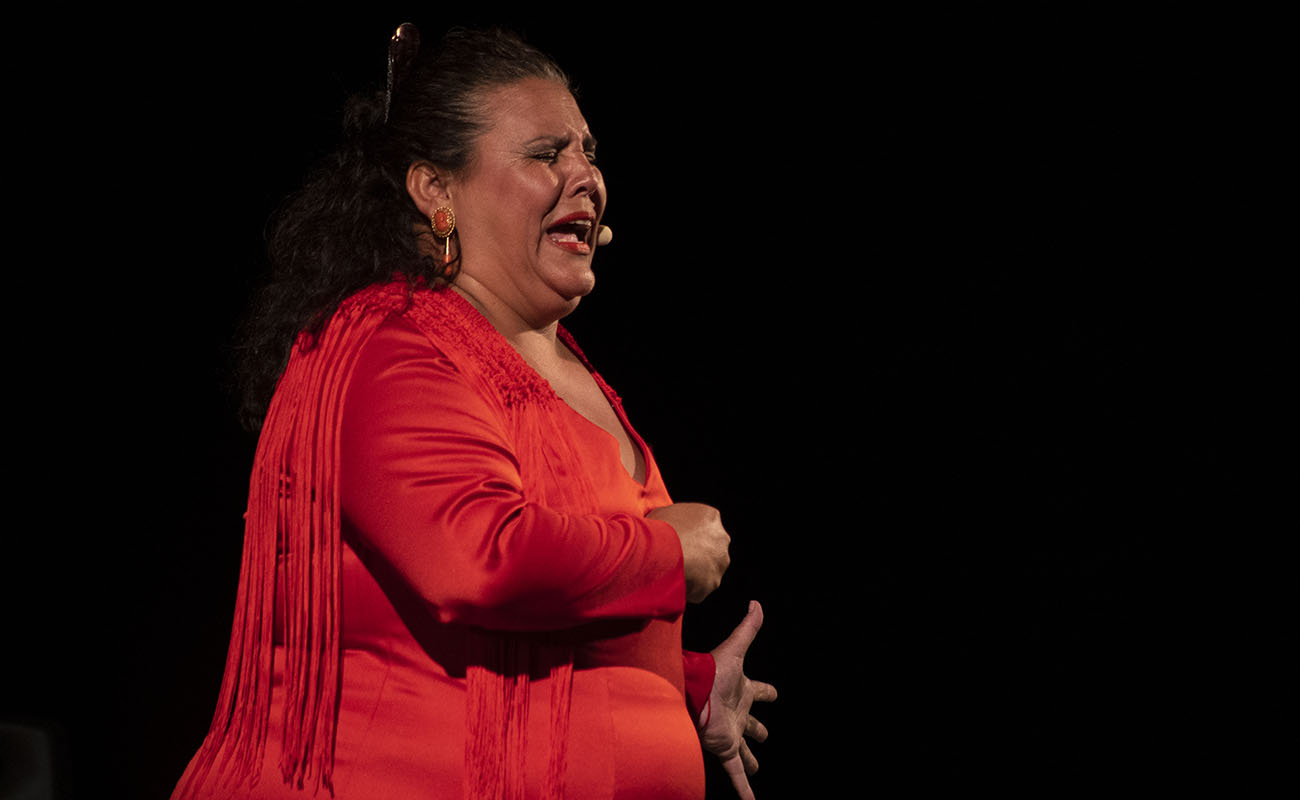 Eva de los Reyes. II Caló Flamenco a la Fiesta de la Bulería 2019. Foto: Fundarte