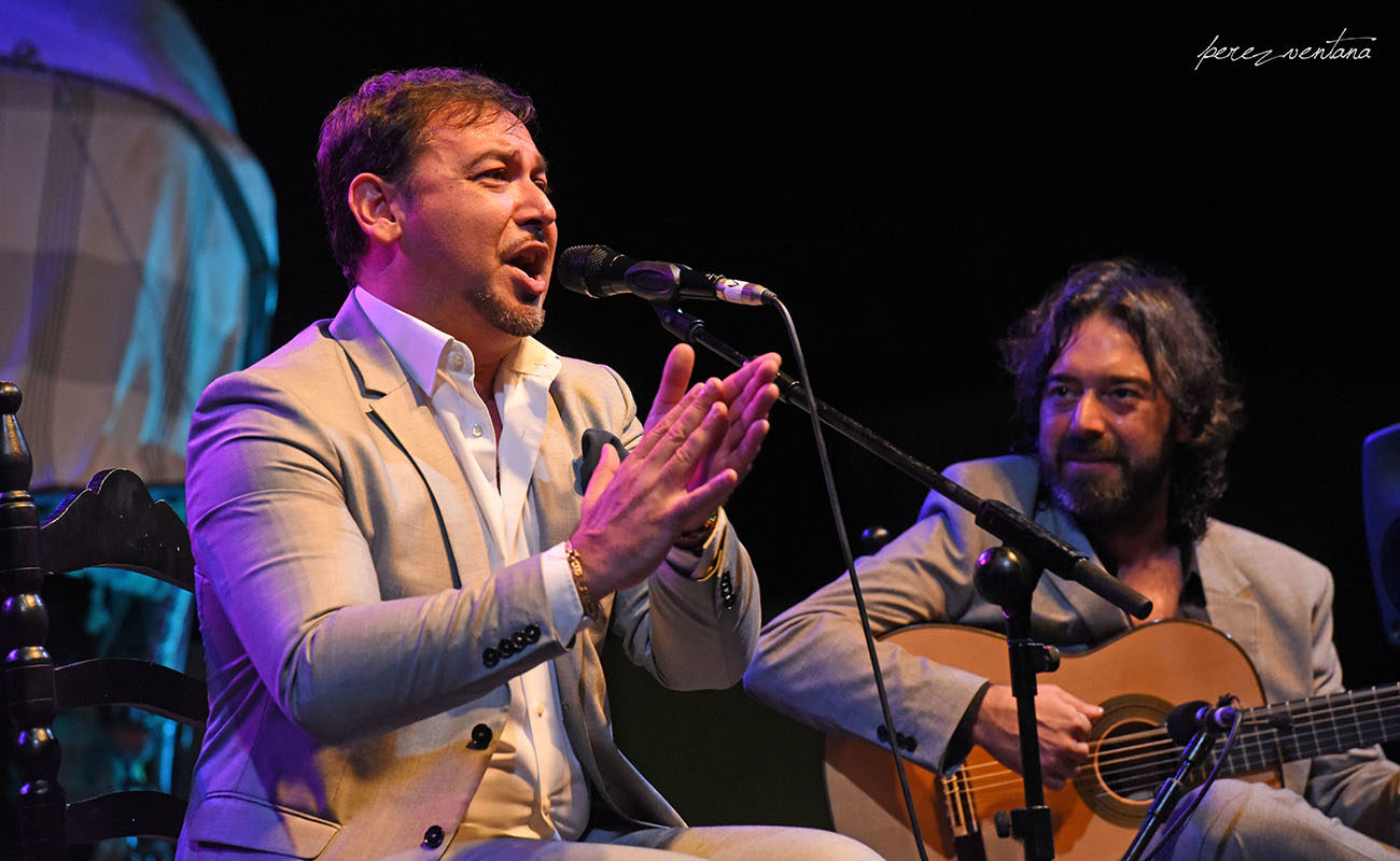 José Valencia. LXIII Potaje Gitano de Utrera. 29 junio 2019. Foto: Quico Pérez-Ventana