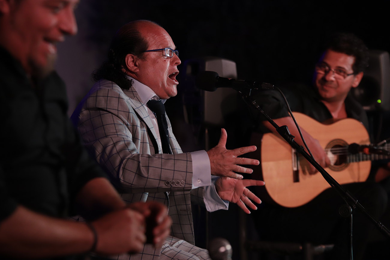 El cantaor José Méndez. I Bienal de Cante de Jerez. Foto: Cristo García (Bienal)