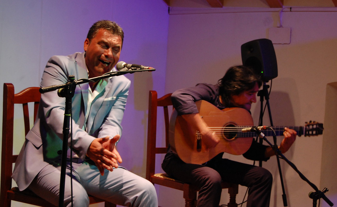 Ignacio Fajardo. Concurso El Cante en Rama, I Bienal de Cante de Jerez. Foto: Bienal de Cante de Jerez