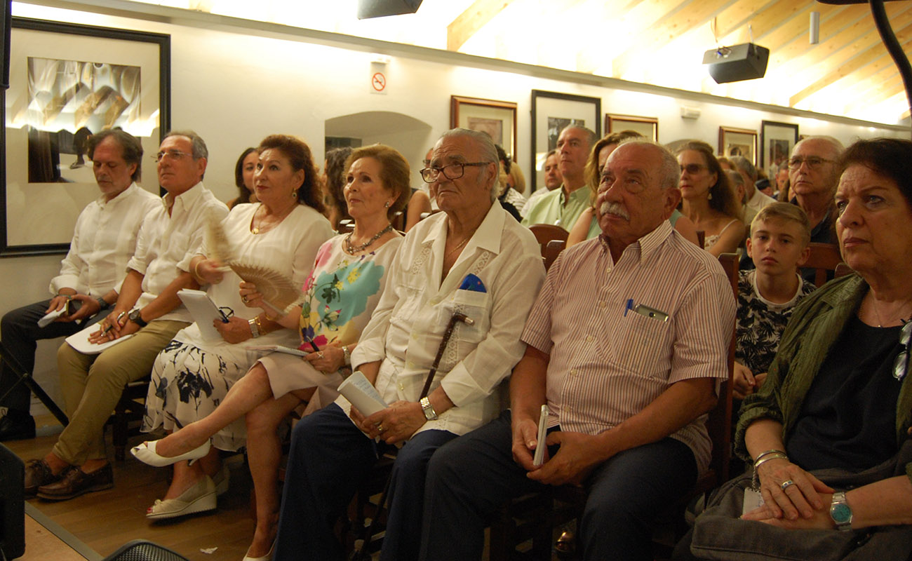 Miembros del jurado. Concurso El Cante en Rama, I Bienal de Cante de Jerez. Foto: Bienal de Cante de Jerez