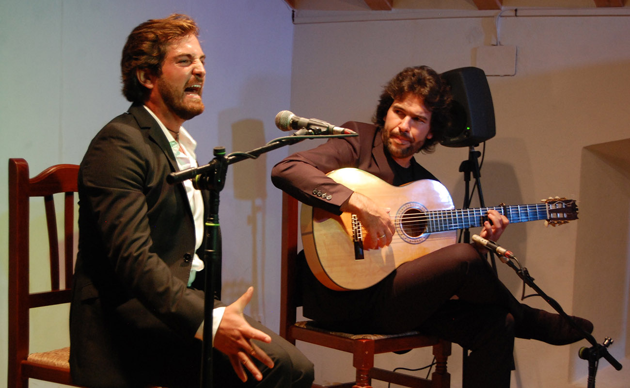 Sebastián Vilches. Concurso El Cante en Rama, I Bienal de Cante de Jerez. Foto: Bienal de Cante de Jerez