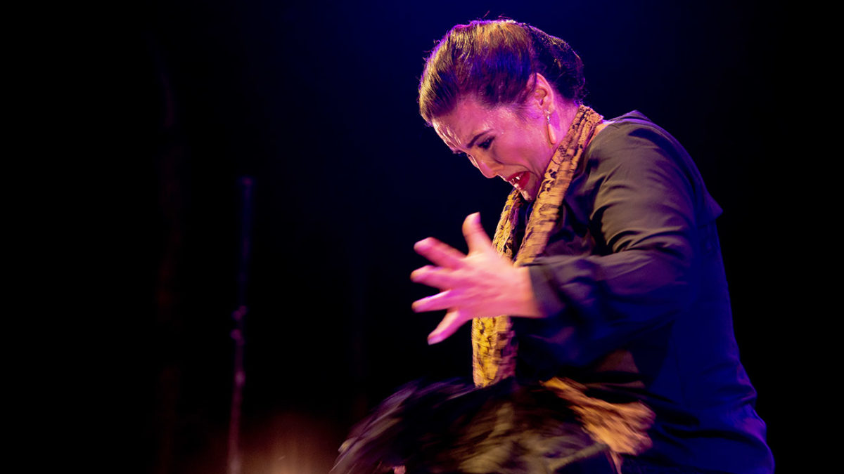 María del Mar Moreno. 'Mujeres de cal y cante'. 52ª Fiesta de la bulería de Jerez. Foto: Manu García