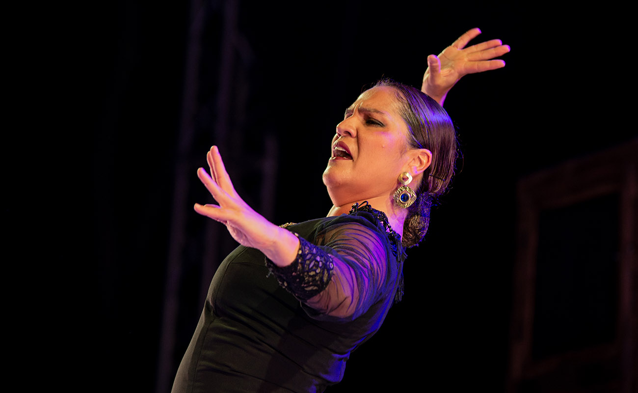 Soraya Clavijo. 'Mujeres de cal y cante'. 52ª Fiesta de la bulería de Jerez. Foto: Manu García