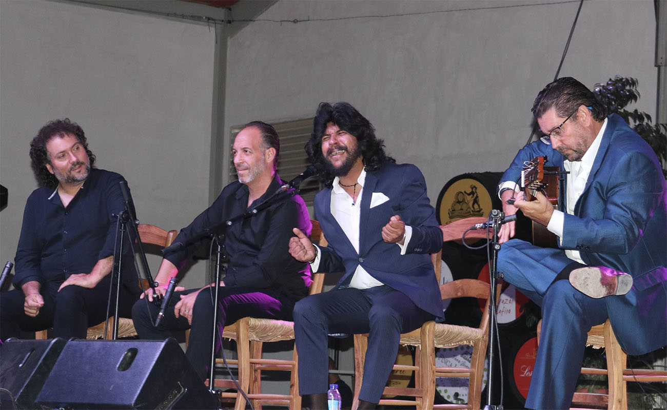 Rancapino Chico. 45ª Cata Flamenca de Montilla. Centro de Interpretación Envidarte, Montilla (Córdoba). 31 agosto 2019. Foto: Ayuntamiento de Montilla