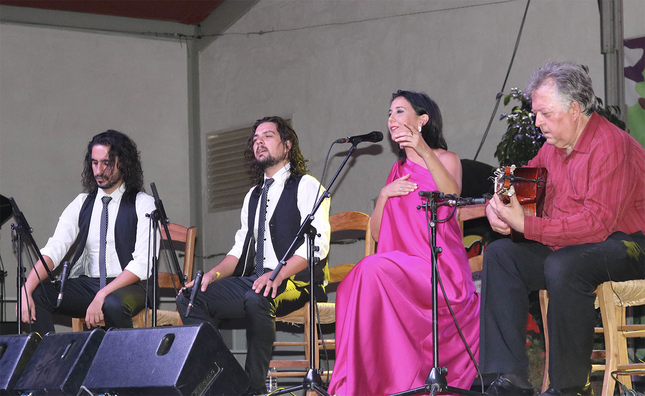 Laura Vital. 45ª Cata Flamenca de Montilla. Centro de Interpretación Envidarte, Montilla (Córdoba). 31 agosto 2019. Foto: Ayuntamiento de Montilla