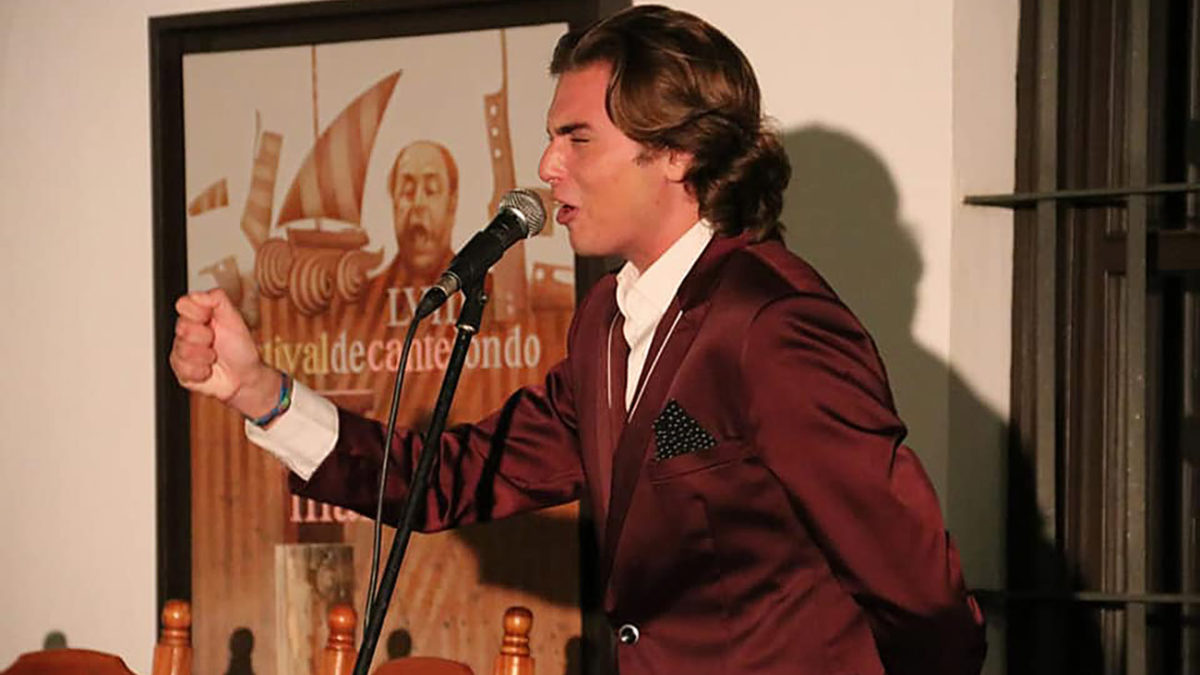 El cantaor Manuel de la Tomasa. 58º Festival de Cante Jondo Antonio Mairena 2019. Foto: Festival de Cante Jondo