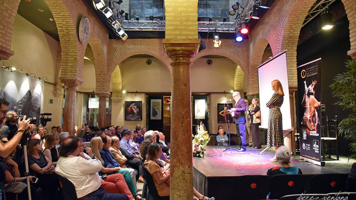 Presentación de la alianza «Authentic Flamenco Quality Establishments» en el Museo del Baile Flamenco. 8 octubre 2019. Foto: perezventana