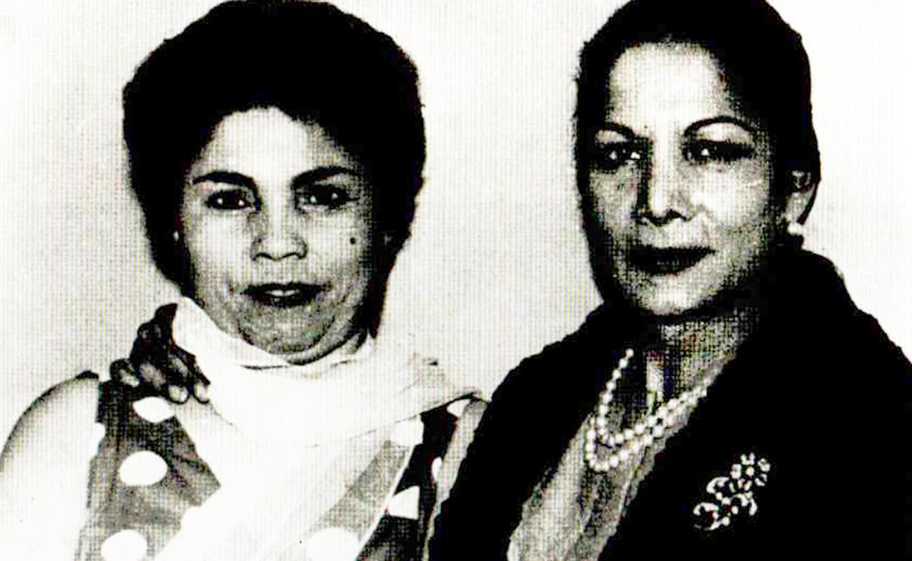 Bernarda de Utrera y Carmen Amaya. Foto: Cantes inéditos