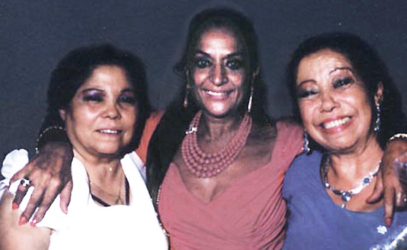 Bernarda de Utrera, Lola Flores y Fernanda de Utrera. Foto: Fernando Montoro