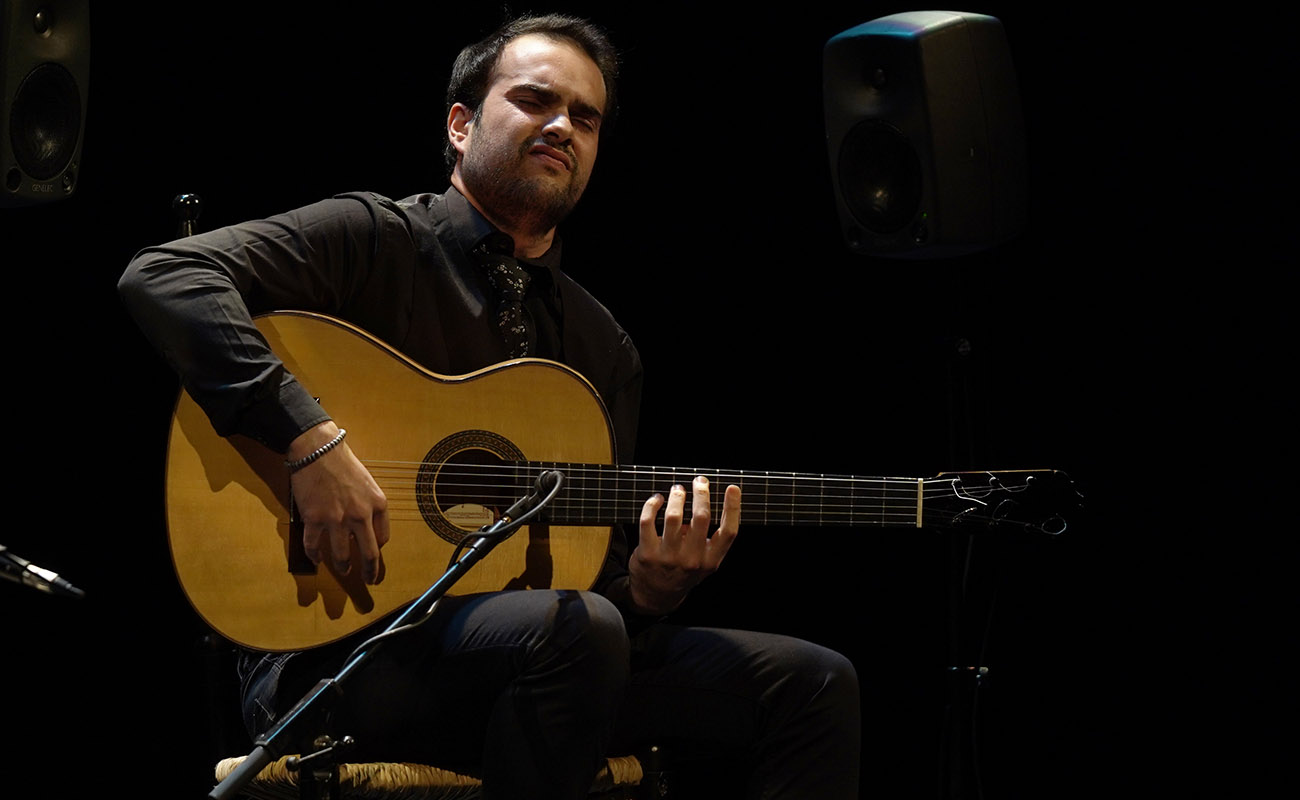 El guitarrista granadino José Fermín Fernández, ganador del XXII Concurso Nacional de Arte Flamenco de Córdoba. Foto: Concurso Nacional de Córdoba