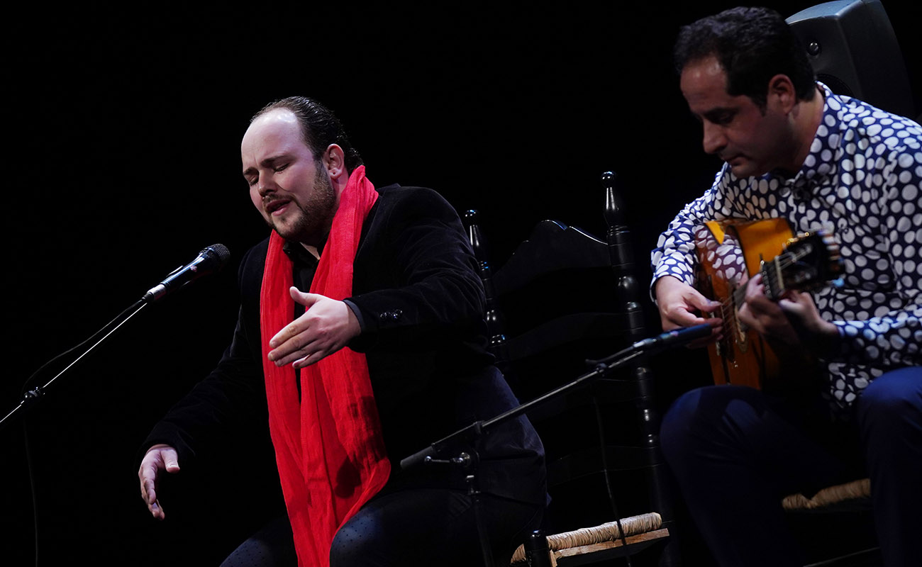 El cantaor extremeño Francisco Escudero El Perrete, ganador del XXII Concurso Nacional de Arte Flamenco de Córdoba. Foto: Concurso Nacional de Córdoba