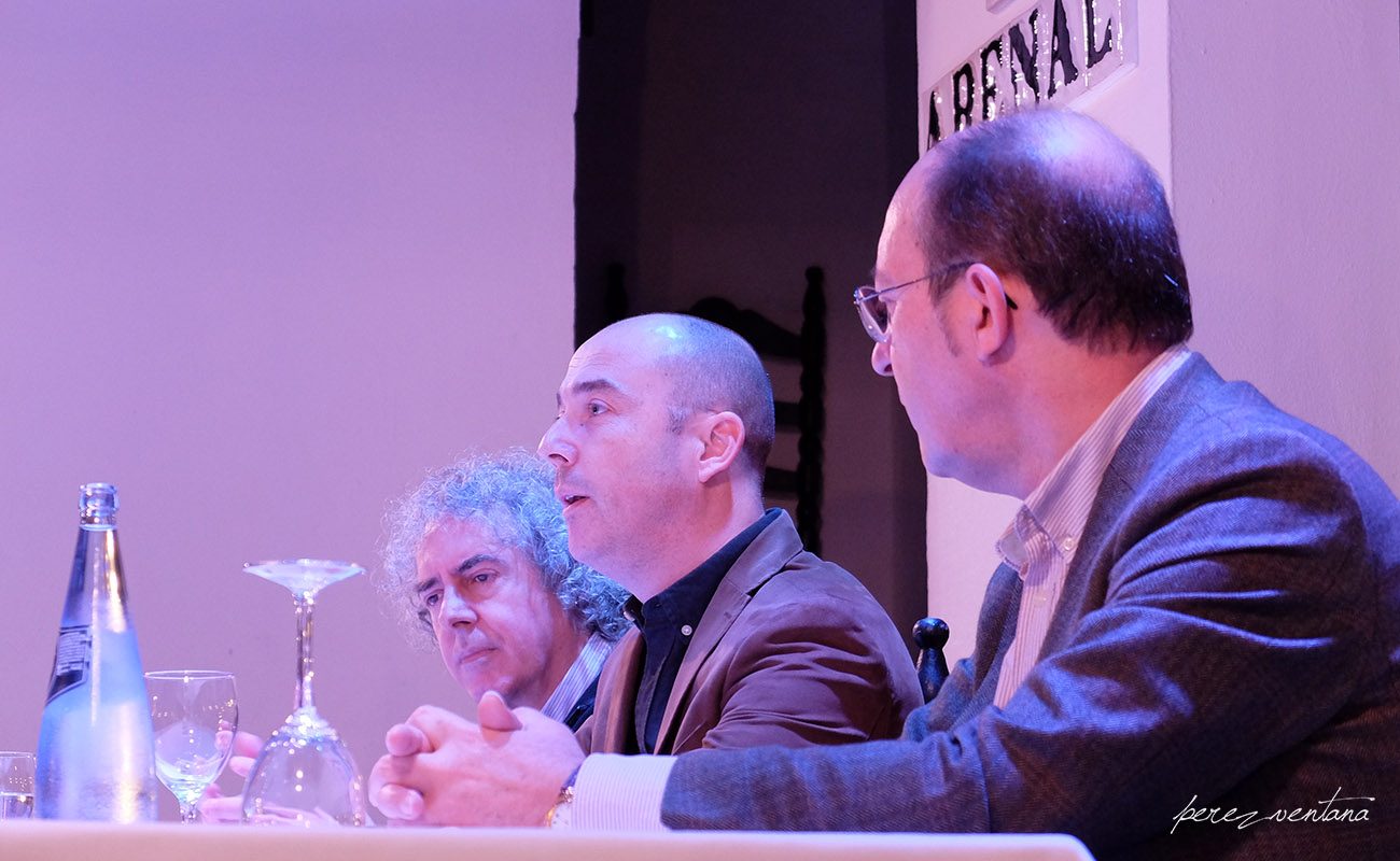 Presentación del libro «Tomás Pavón - Colección Carlos Martín Ballester». Tablao El Arenal, Sevilla. 30 nov 2019. Foto: perezventana