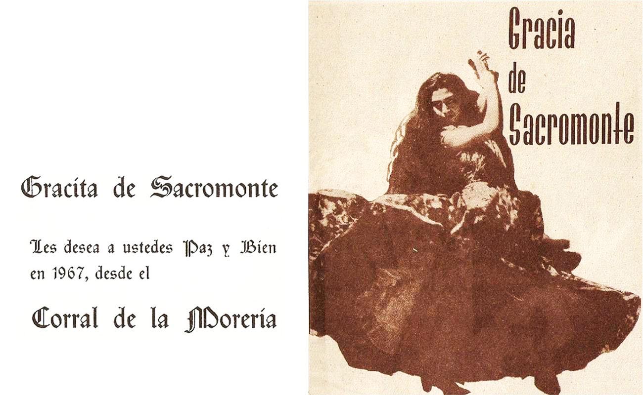 Gracita de Sacromonte. Foto: publicidad del Corral de la Morería