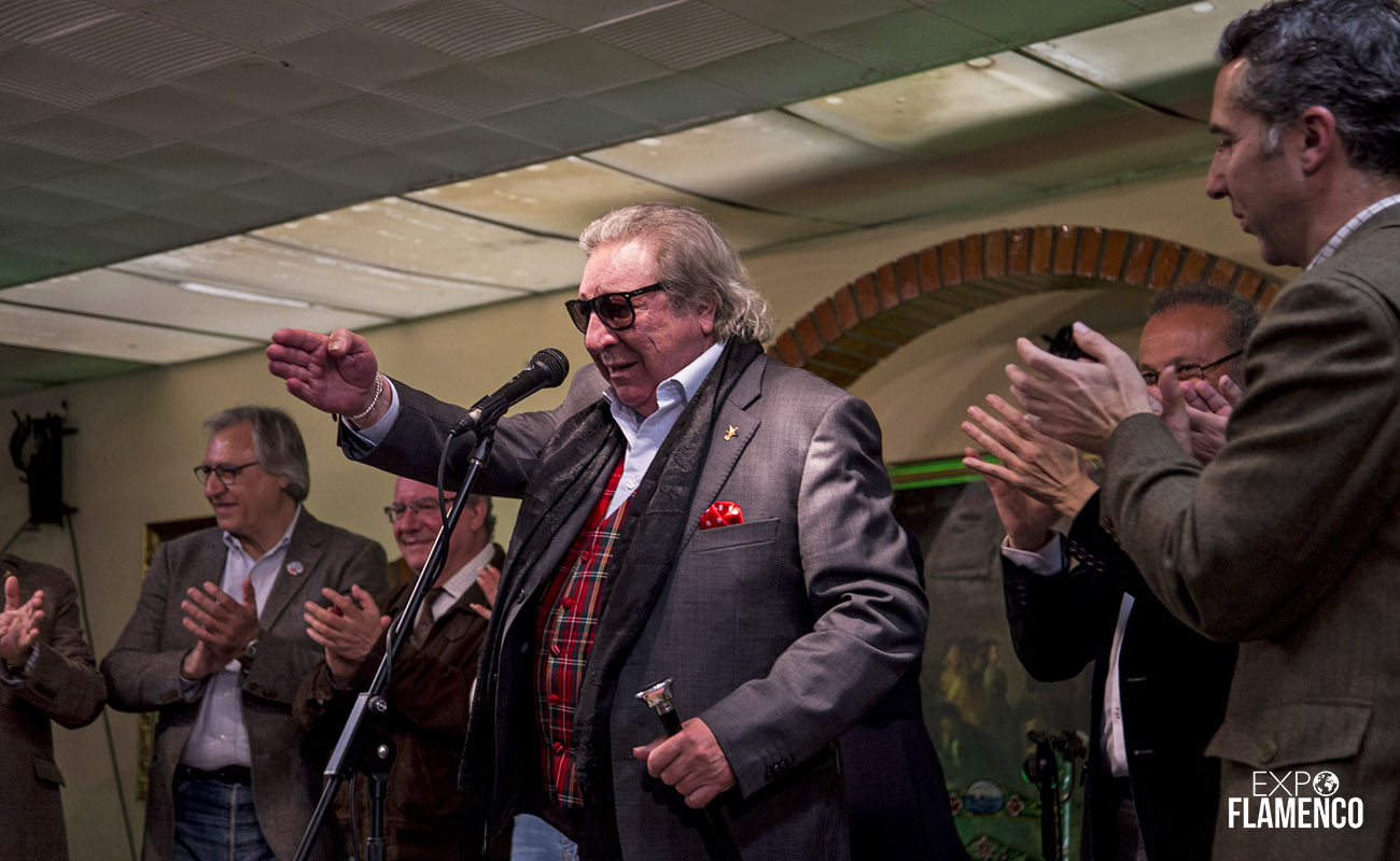 Homenaje a El Gómez de Jerez. Peña Los Cernícalos, Jerez. 22 febrero 2020. Foto: Guido Bartolotta