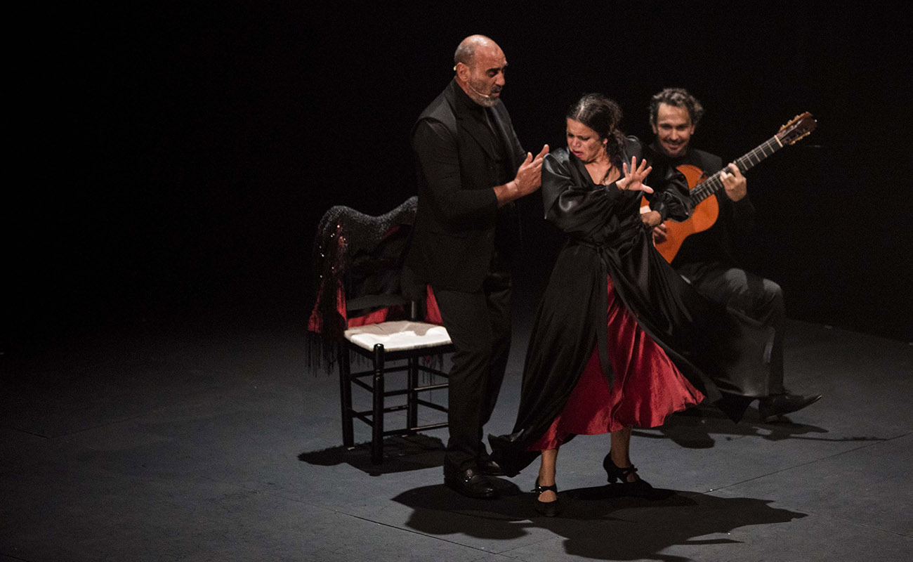 'More (No) More', de la bailaora gaditana María Moreno. Teatro Central de Sevilla, Bienal de Flamenco. Foto: Claudia Ruiz Caro