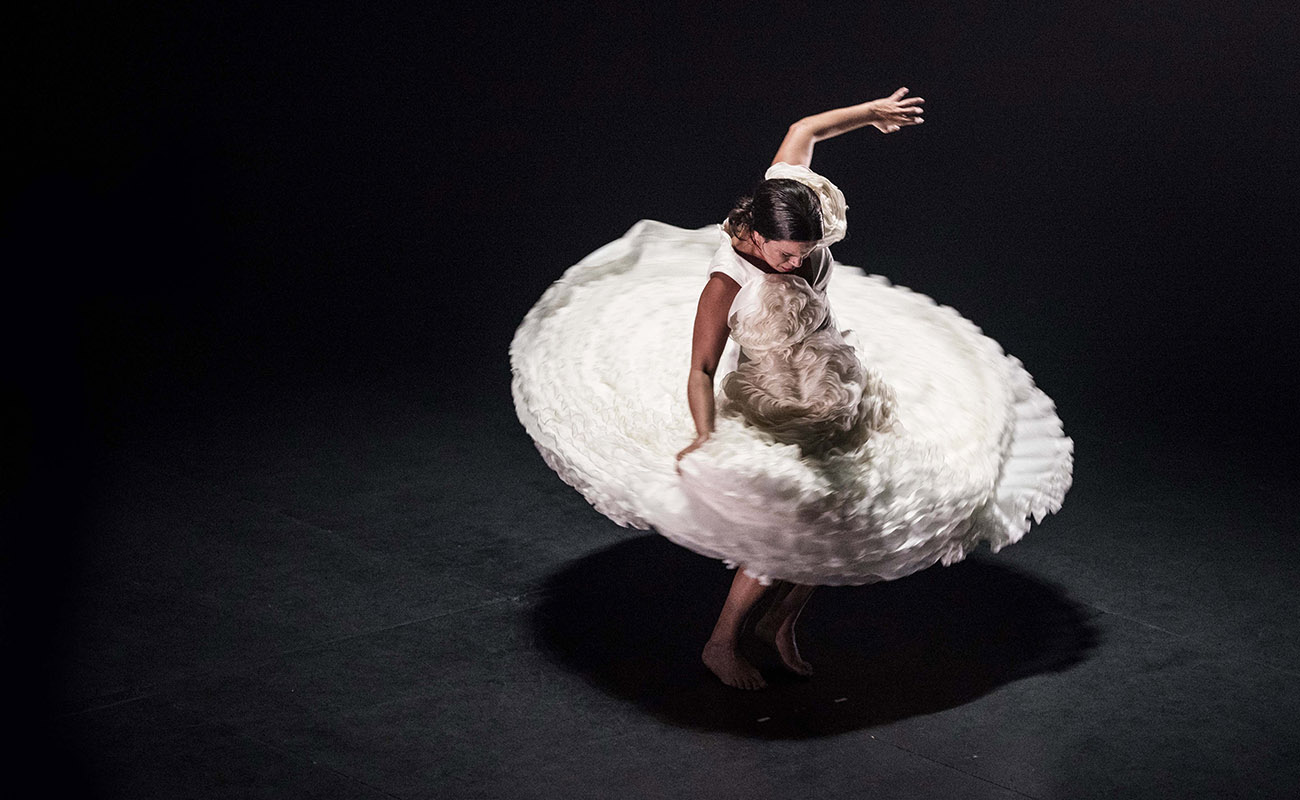 'More (No) More', de la bailaora gaditana María Moreno. Teatro Central de Sevilla, Bienal de Flamenco. Foto: Claudia Ruiz Caro