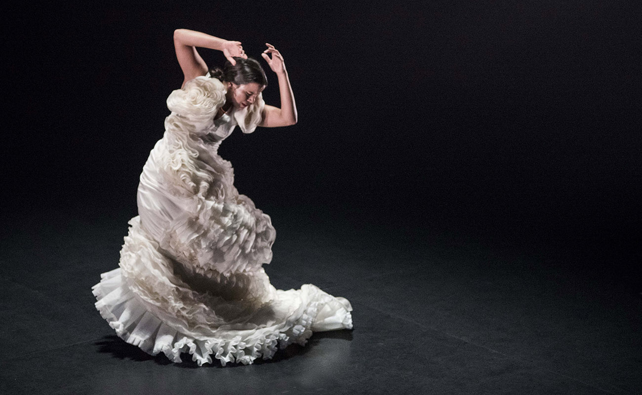 'More (No) More', de la bailaora gaditana María Moreno. Teatro Central de Sevilla, Bienal de Flamenco. Foto: Claudia Ruiz Caro