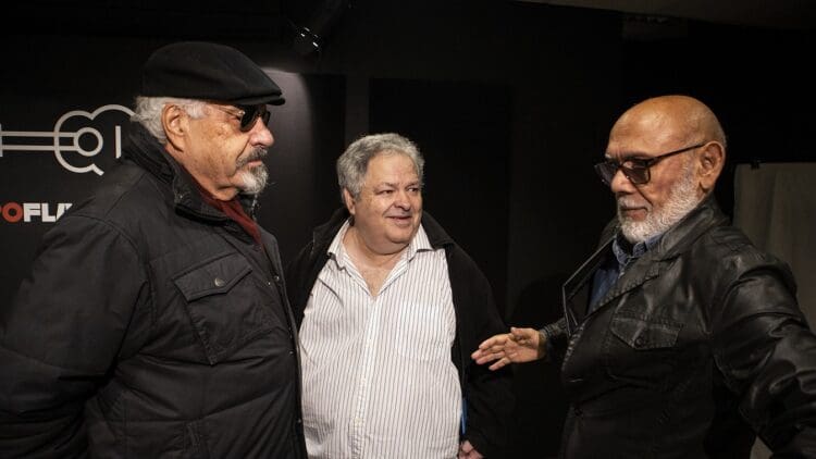 Pedro Carabante, Fernando Moreno y Antonio Jero. Foto: Guido Bartolotta