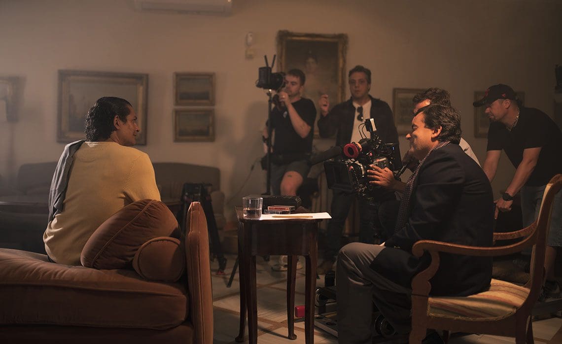 Rodaje de 'Antonio, el bailarín de España'. Foto: Sarao Films