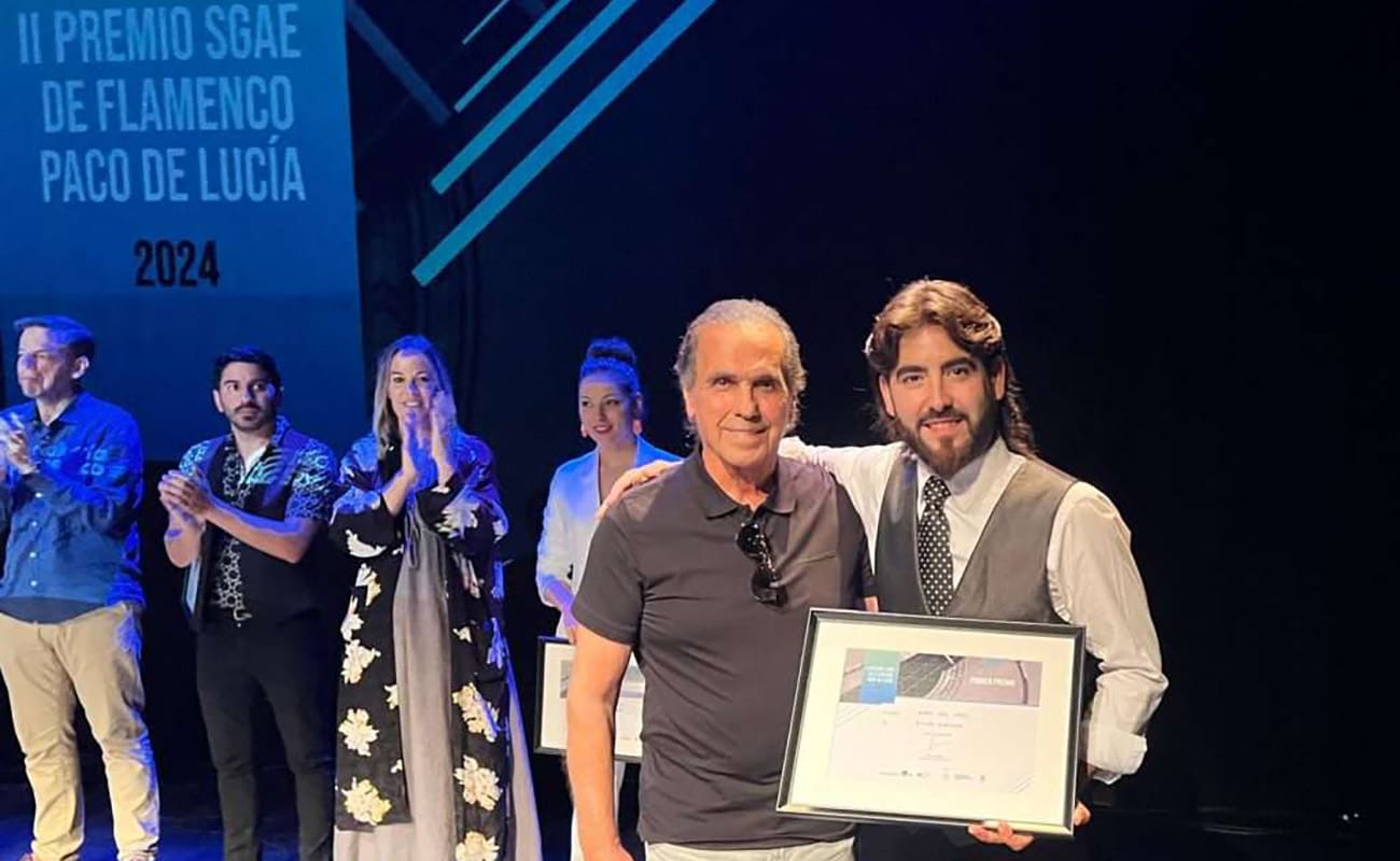 Álvaro Martinete gana el II Premio SGAE de Flamenco Paco de Lucía