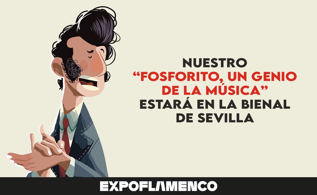 Nuestro ‘Fosforito, un genio de la música’, en la Bienal