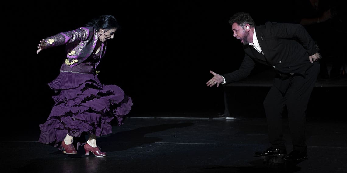 Poveda enamoró Sevilla con Federico y el cante