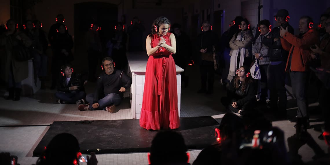 Las voces de grandes cantaores veteranos, en La Bienal